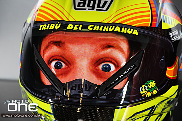 2014 AGV Pista Gp eyes on the back