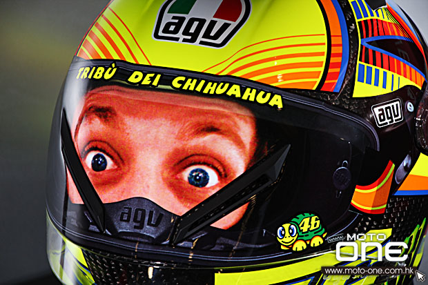 2014 AGV Pista Gp eyes on the back