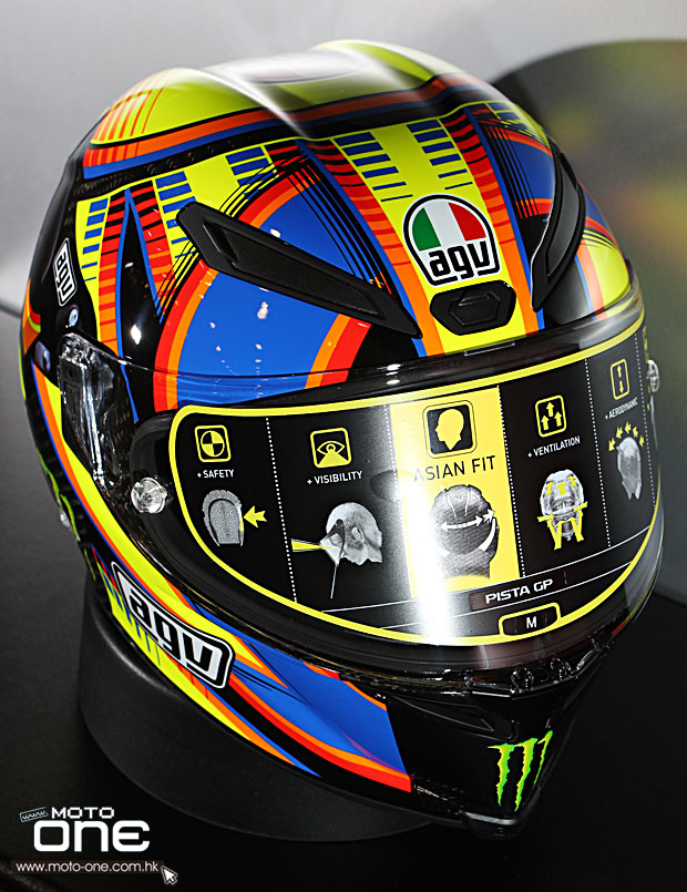 2014 AGV Pista Gp eyes on the back