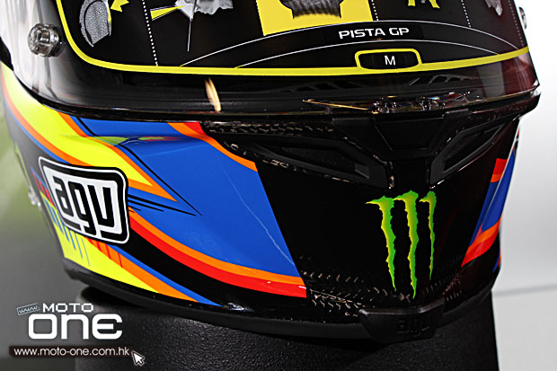 2014 AGV Pista Gp eyes on the back