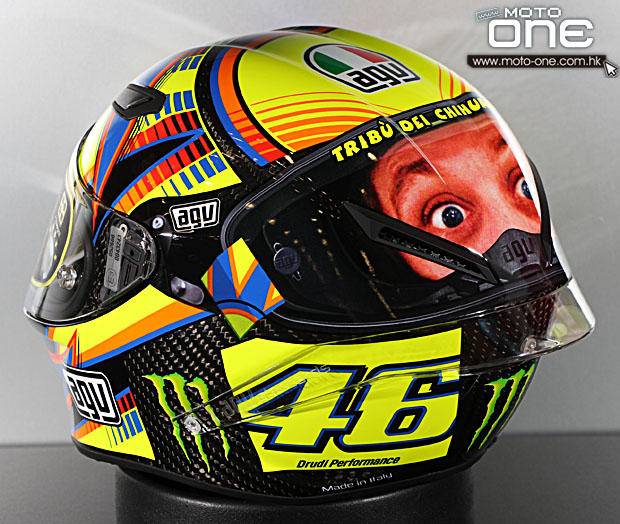 2014 AGV Pista Gp eyes on the back