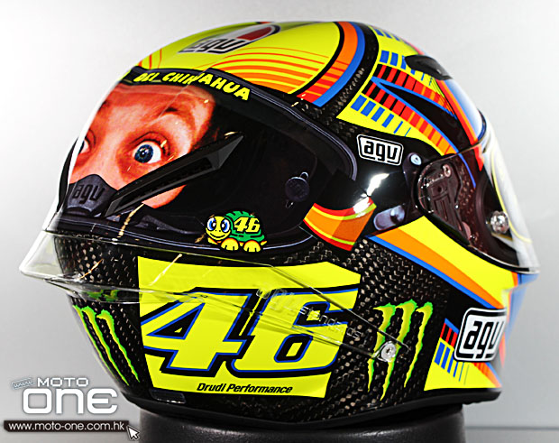 2014 AGV Pista Gp eyes on the back