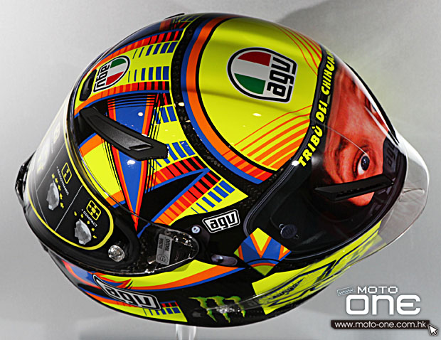 2014 AGV Pista Gp eyes on the back