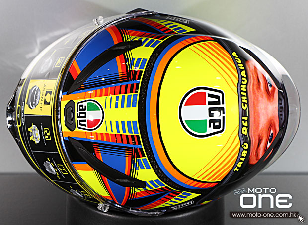 2014 AGV Pista Gp eyes on the back