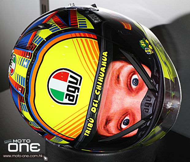 2014 AGV Pista Gp eyes on the back