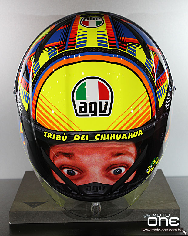 2014 AGV Pista Gp eyes on the back